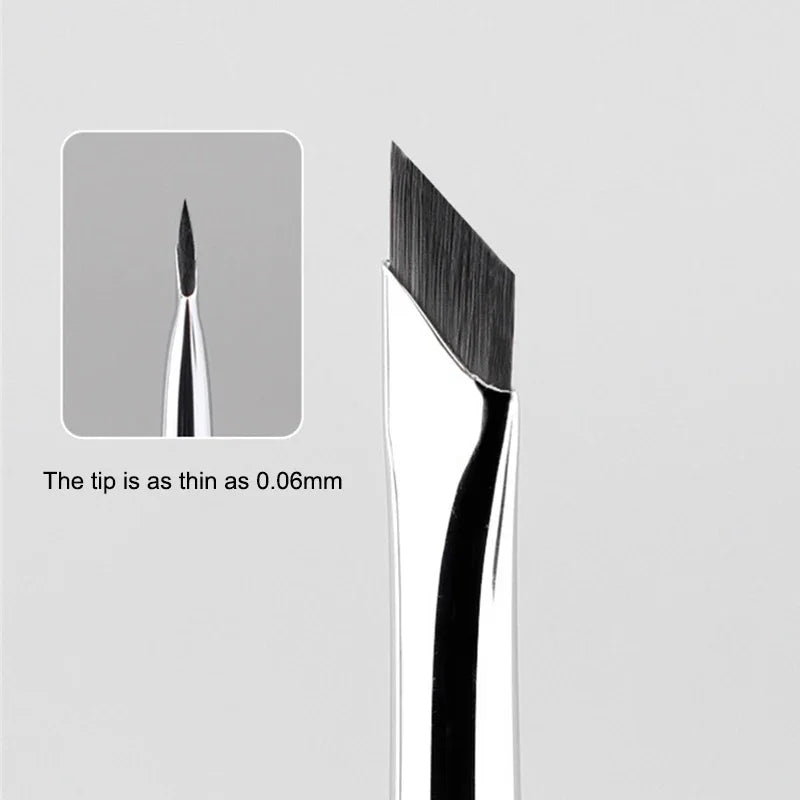 Elevate Your Eyeliner Game with the Ultra Thin Blade Eyeliner Brush - Perfect for Precise Detailing and Flawless Brows