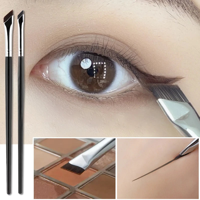 Elevate Your Eyeliner Game with the Ultra Thin Blade Eyeliner Brush - Perfect for Precise Detailing and Flawless Brows